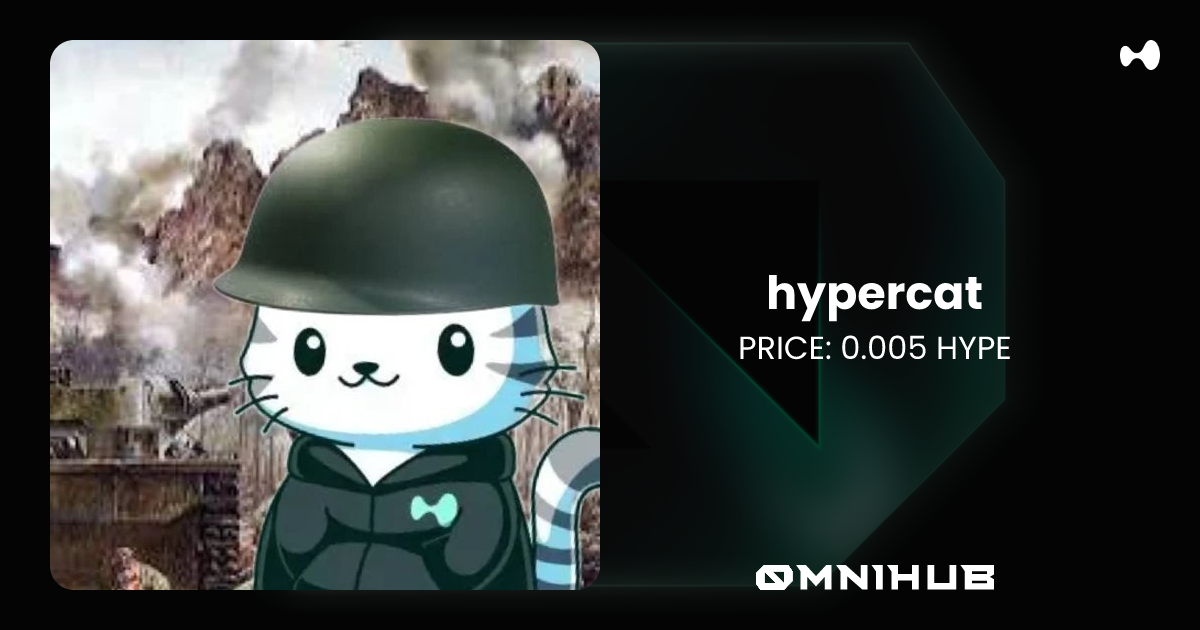 hypercat | Unique Digital Art on OmniHub NFT Launchpad